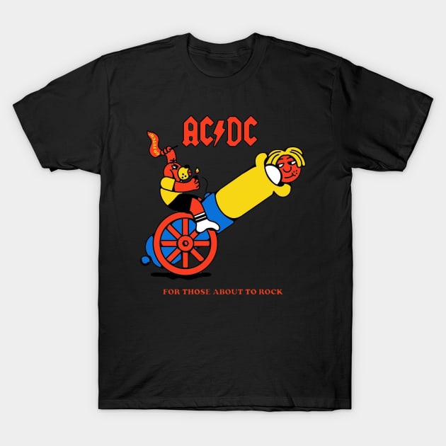 AC & DC T-Shirt by nanayacha